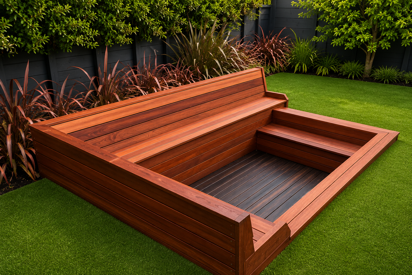 Mt Martha Sunken Trampoline Deck